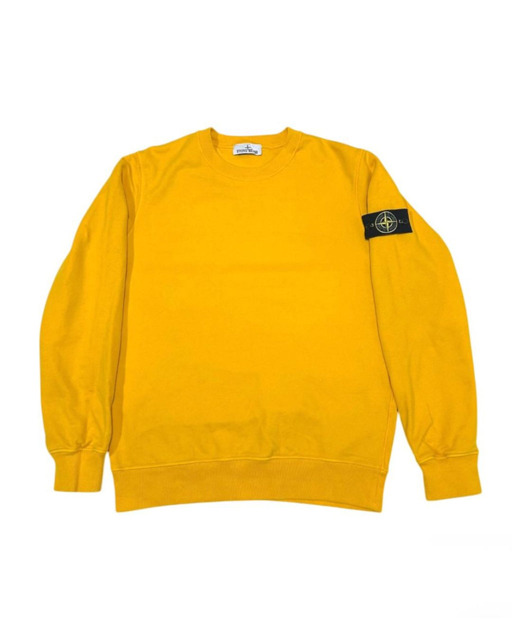 Stone Island Crewneck Sweater Yellow L