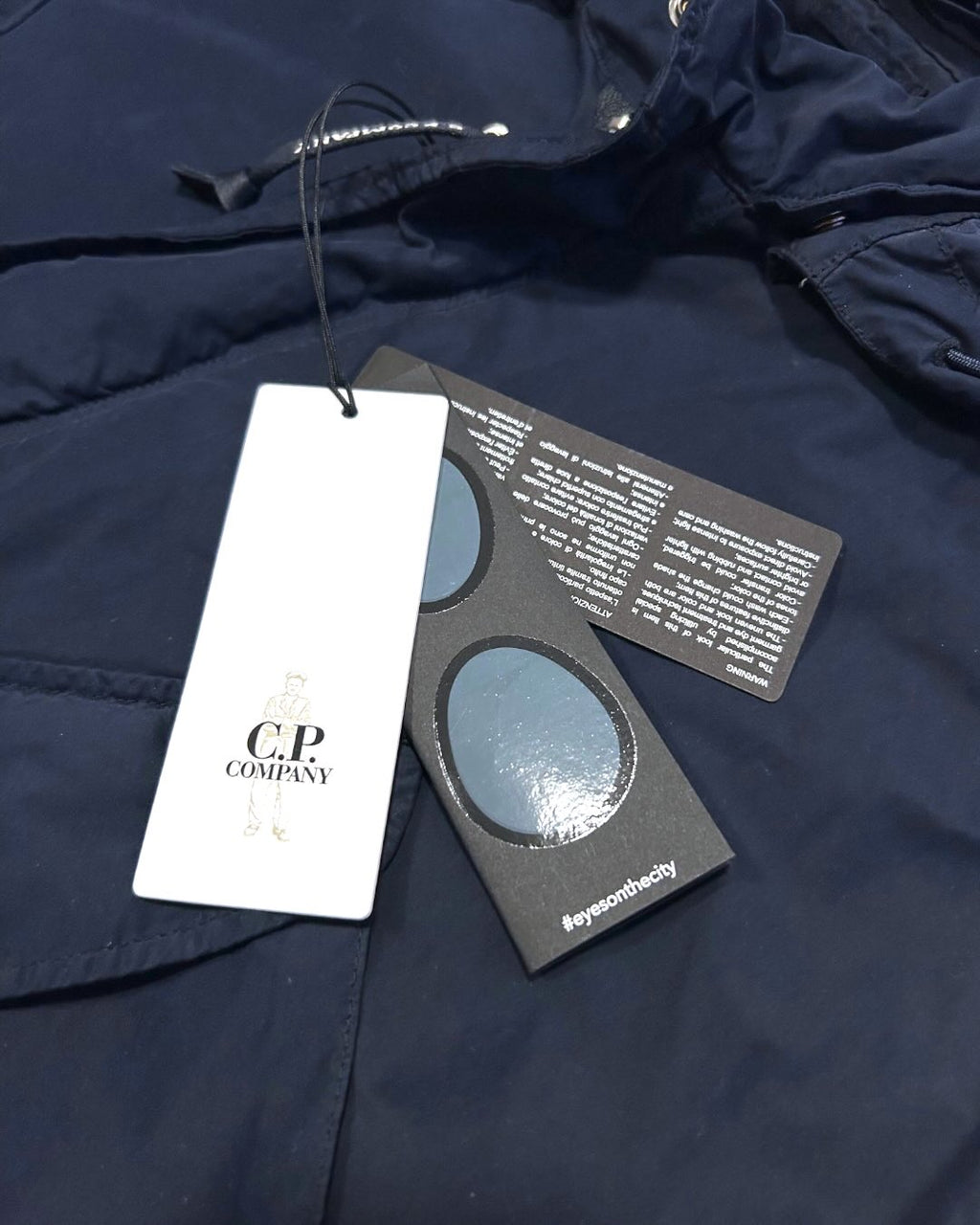 C.P. Company Micro Kei Jacket Navy Blue XXL