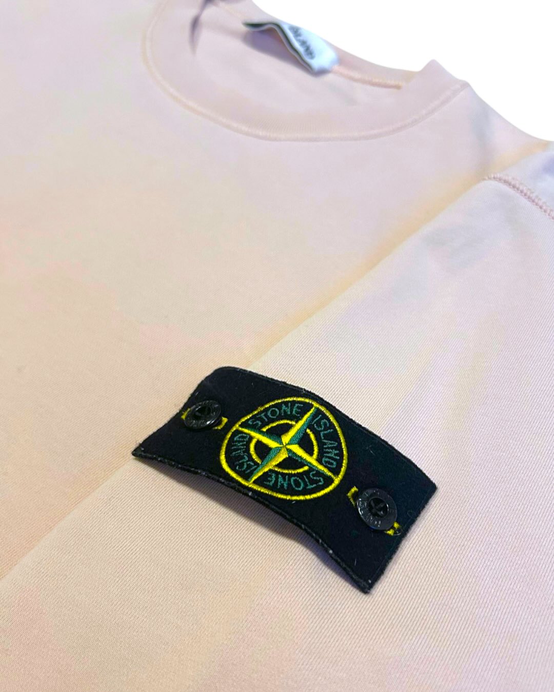 Stone Island Crewneck Sweater Light Pink XL