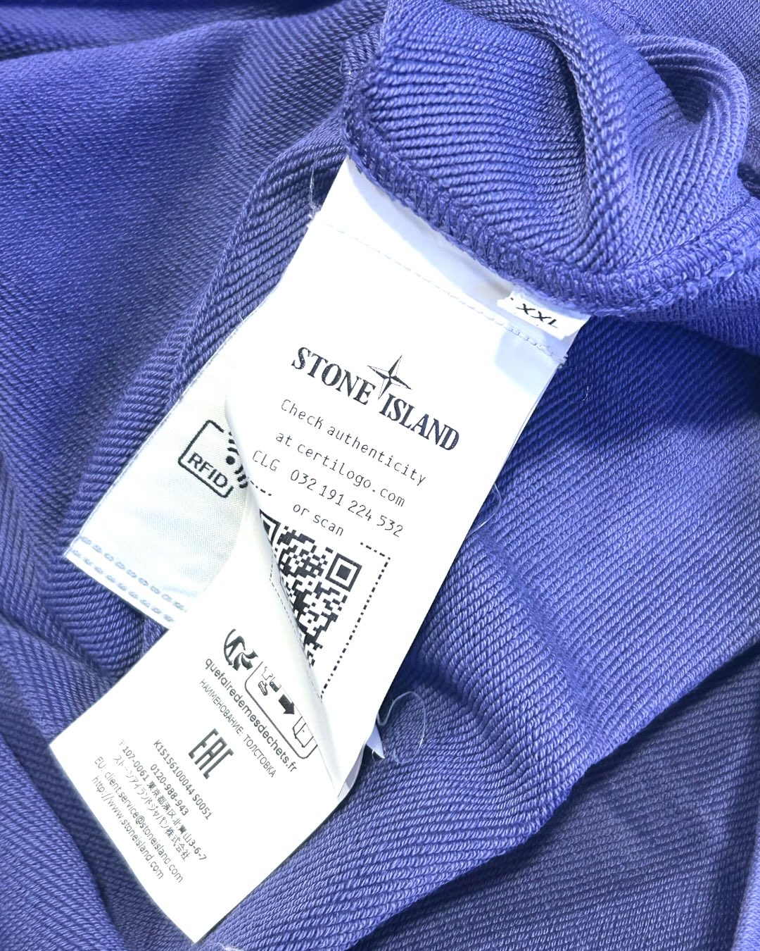 Stone Island Crewneck Sweater Purple XXL