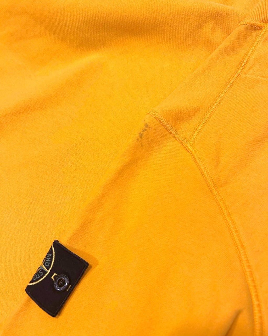 Stone Island Crewneck Sweater Yellow L