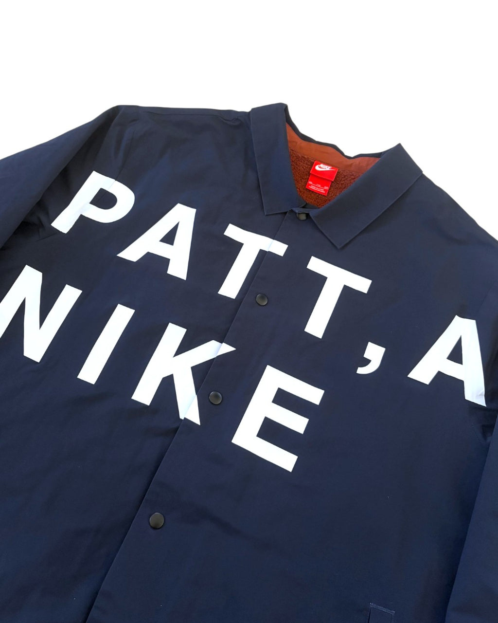 Nike X Patta Coach Jacket Dark Obsidian XXL