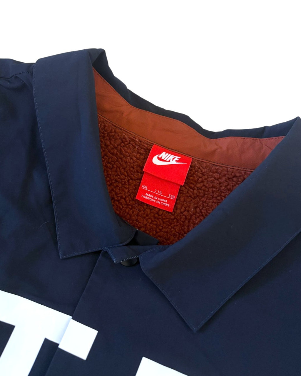 Nike X Patta Coach Jacket Dark Obsidian XXL