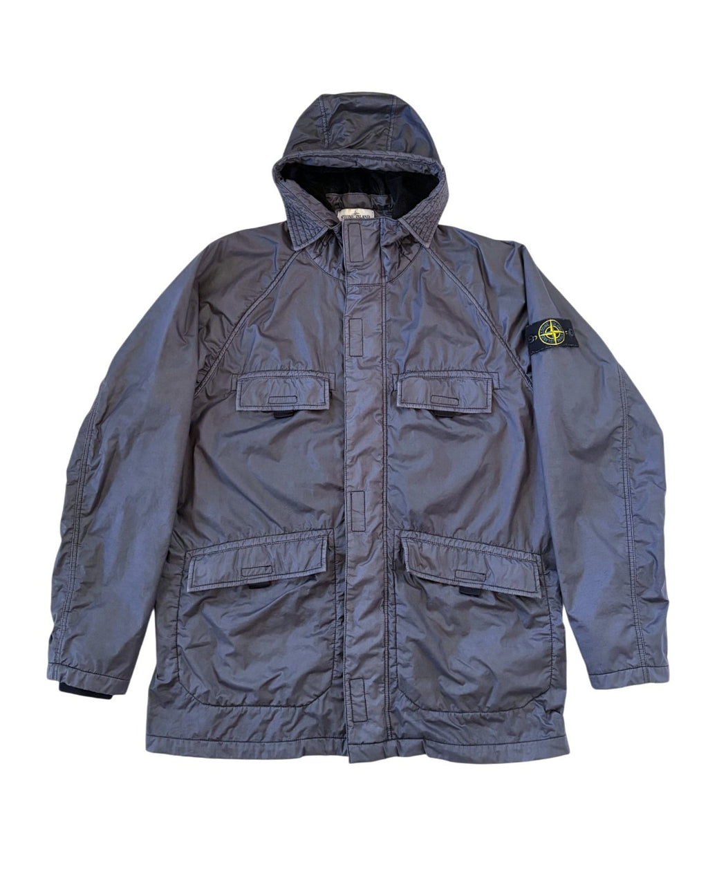 Stone Island Lamy Flock Jacket Black L