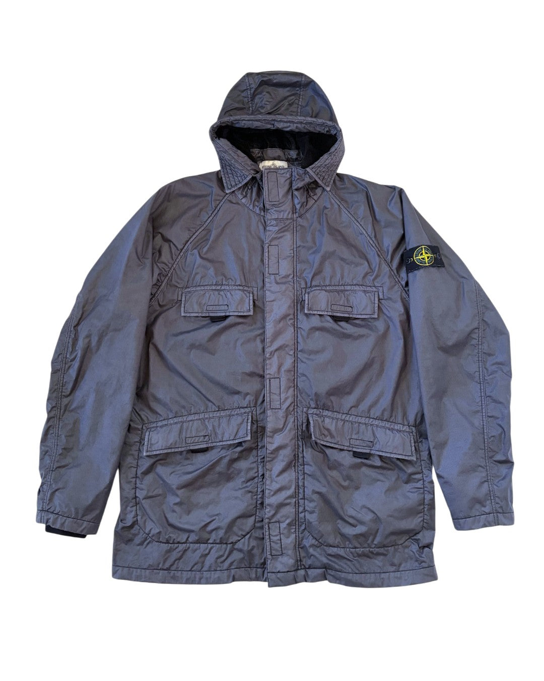 Stone Island Lamy Flock Jacket Black L