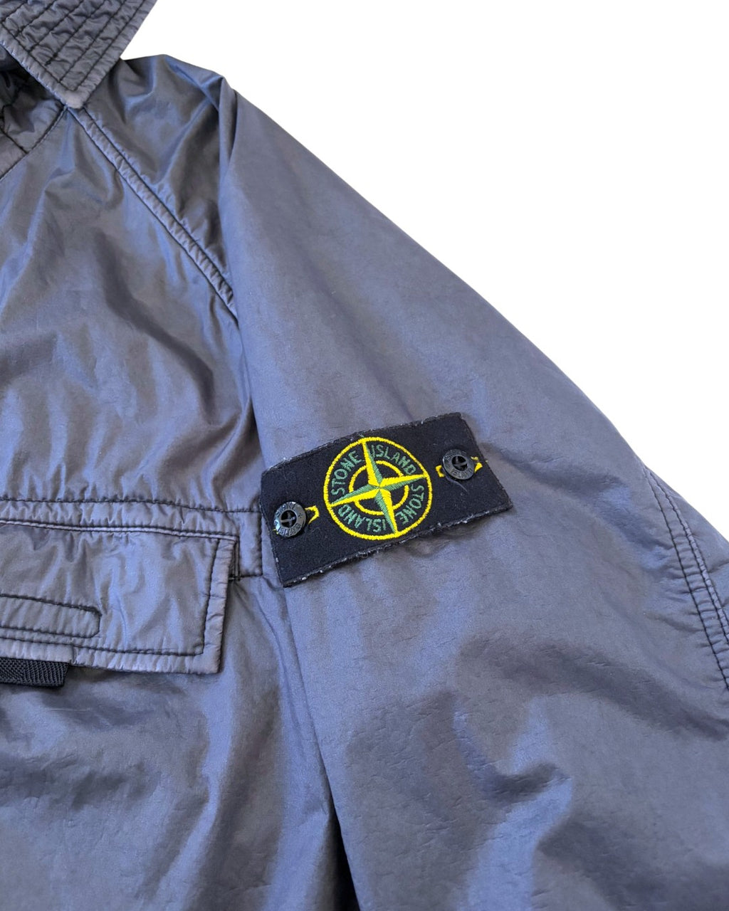 Stone Island Lamy Flock Jacket Black L