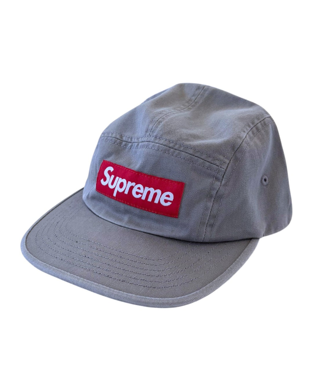 Supreme 5-Panel Cap Grey One Size