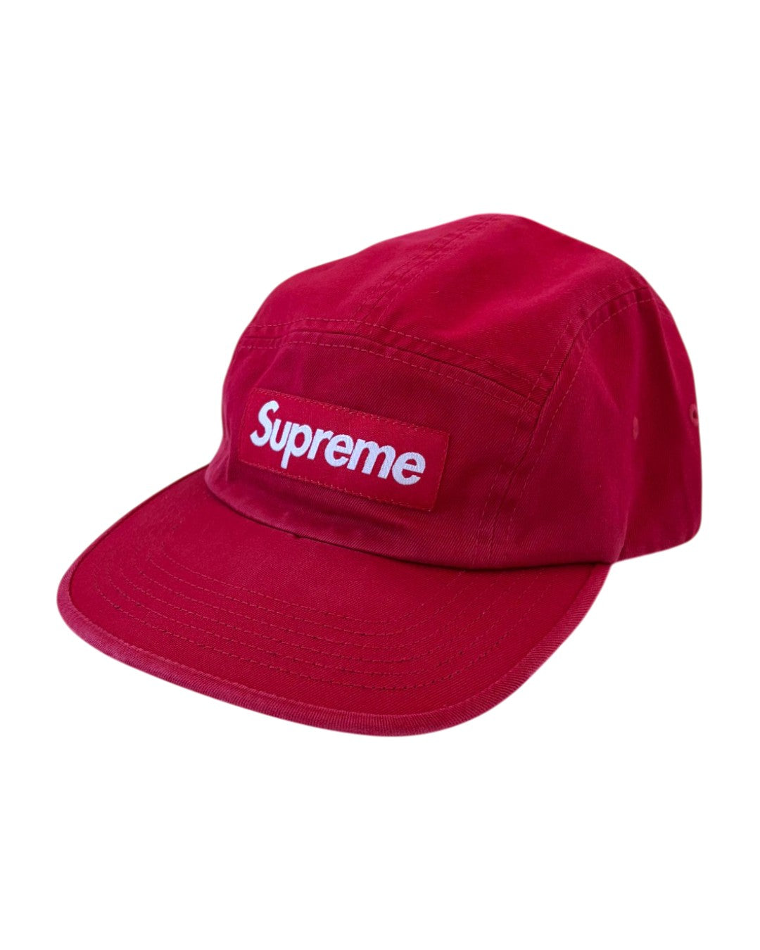Supreme 5-Panel Cap Red One Size