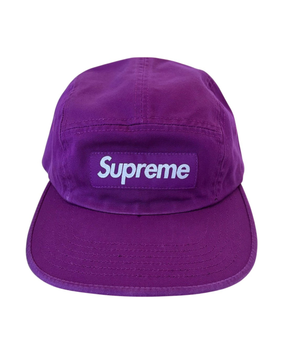Supreme 5-Panel Cap Purple One Size