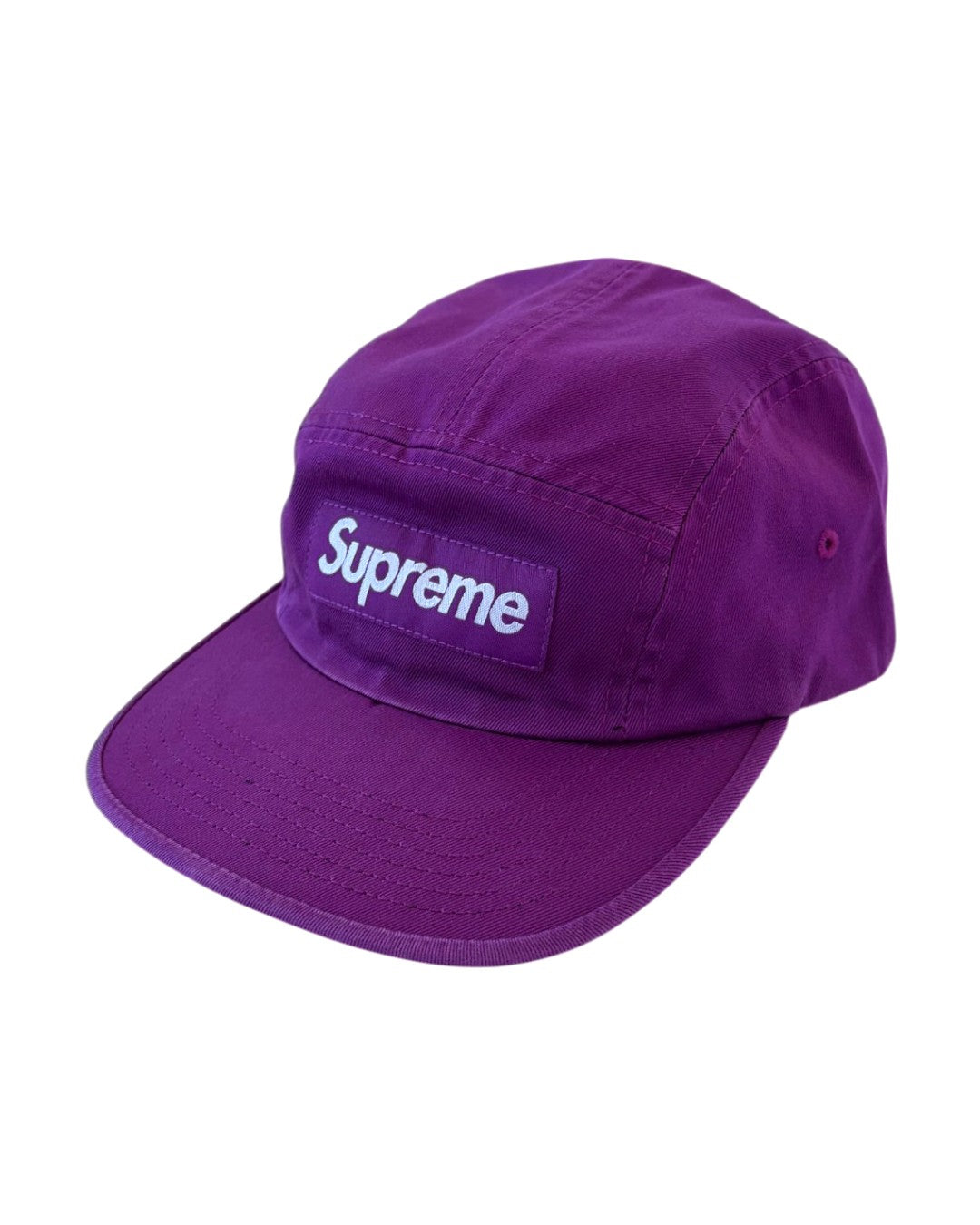 Supreme 5-Panel Cap Purple One Size
