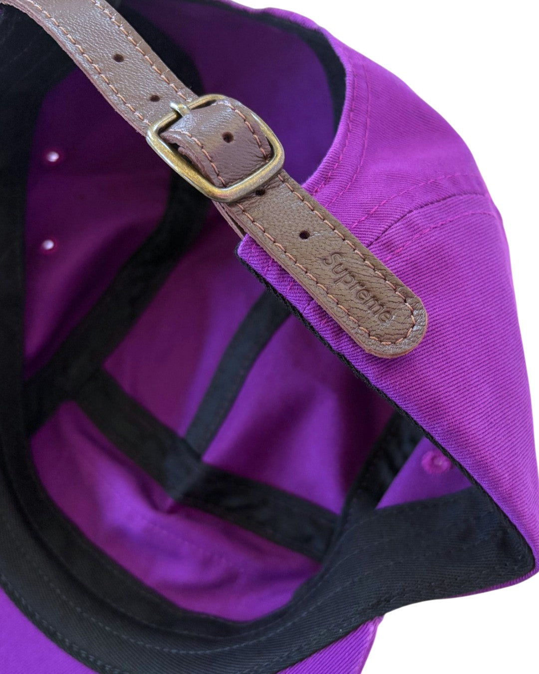 Supreme 5-Panel Cap Purple One Size