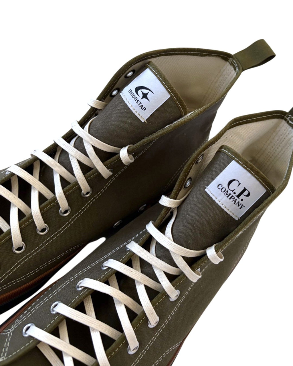 C.P. Company x Moonstar Mais B Hi Basket Boots Ivy Green 44