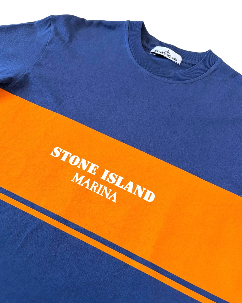 Stone Island Marina T-Shirt Blue/Orange S