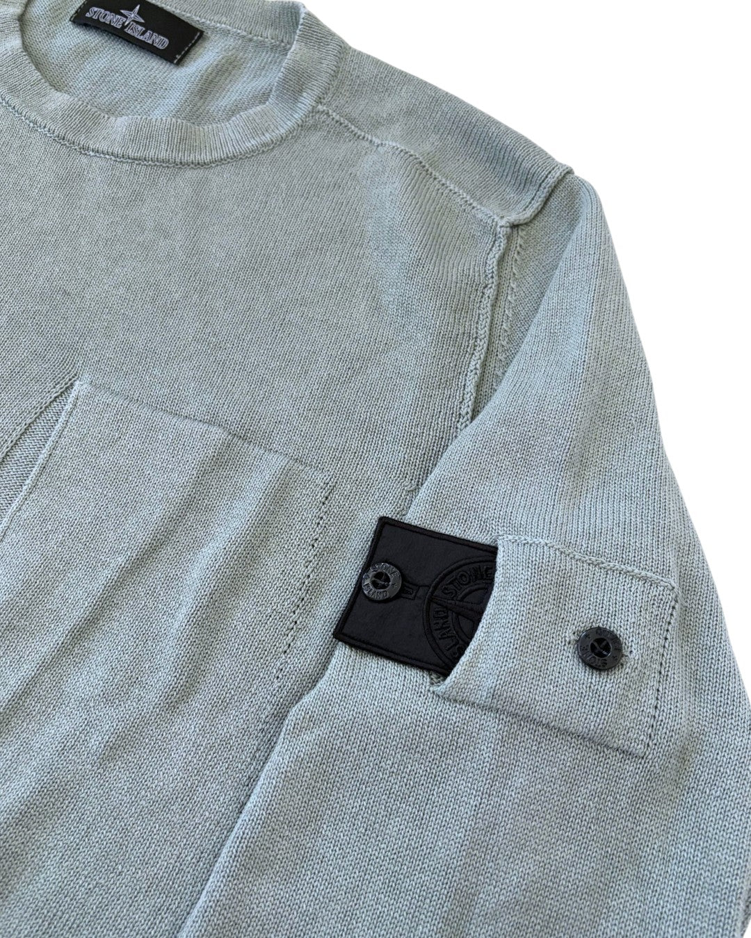 Stone Island Shadow Project Knitwear Pull-Over Light Green L