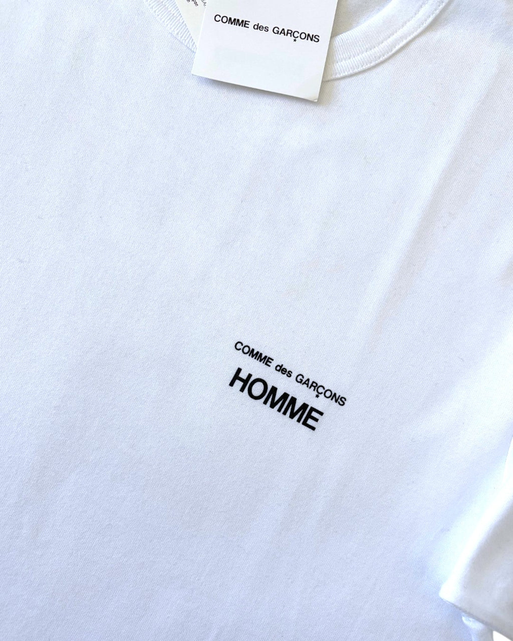 Comme Des Garçons Homme T-Shirt White S