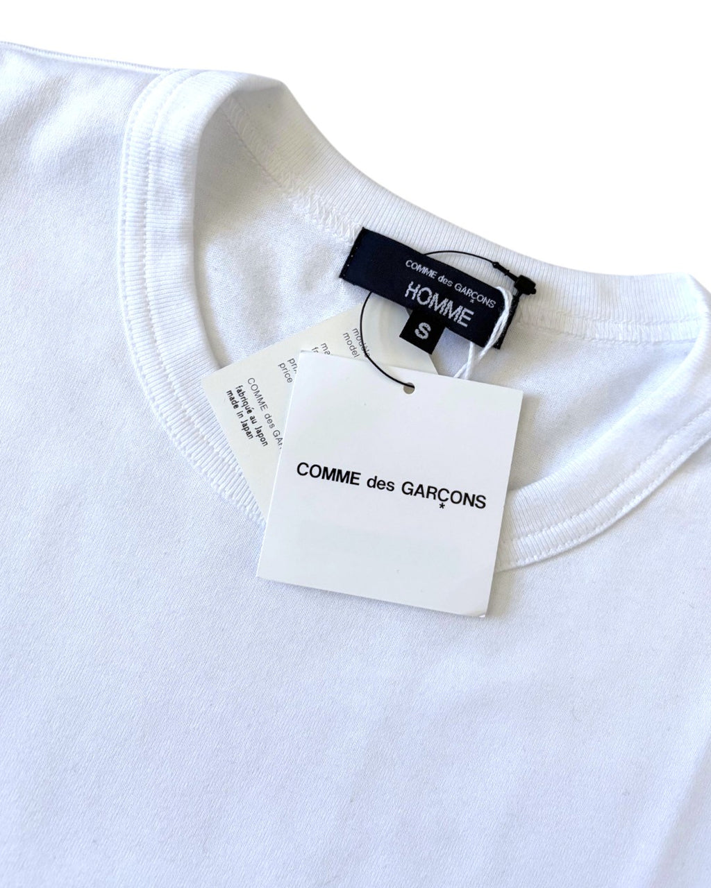Comme Des Garçons Homme T-Shirt White S