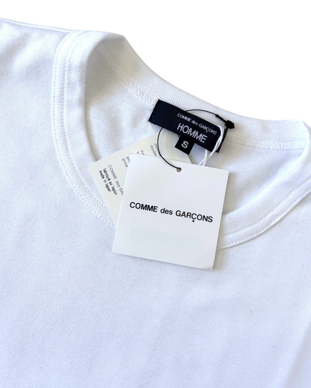 Comme Des Garçons Homme T-Shirt White S