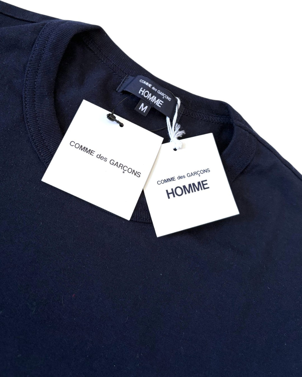 Comme Des Garçons Homme T-Shirt Navy Blue M