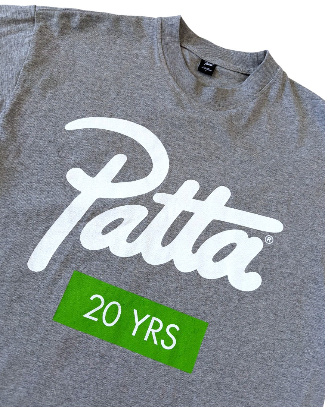 Patta 20 Years Anniversary T-Shirt Grey S
