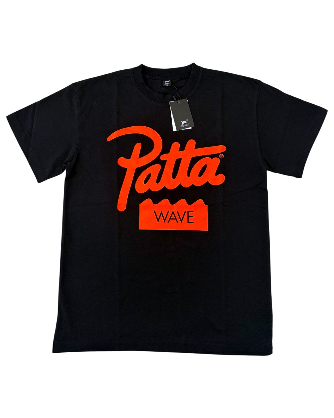 Patta x Nike Wave T-Shirt Black/Red S