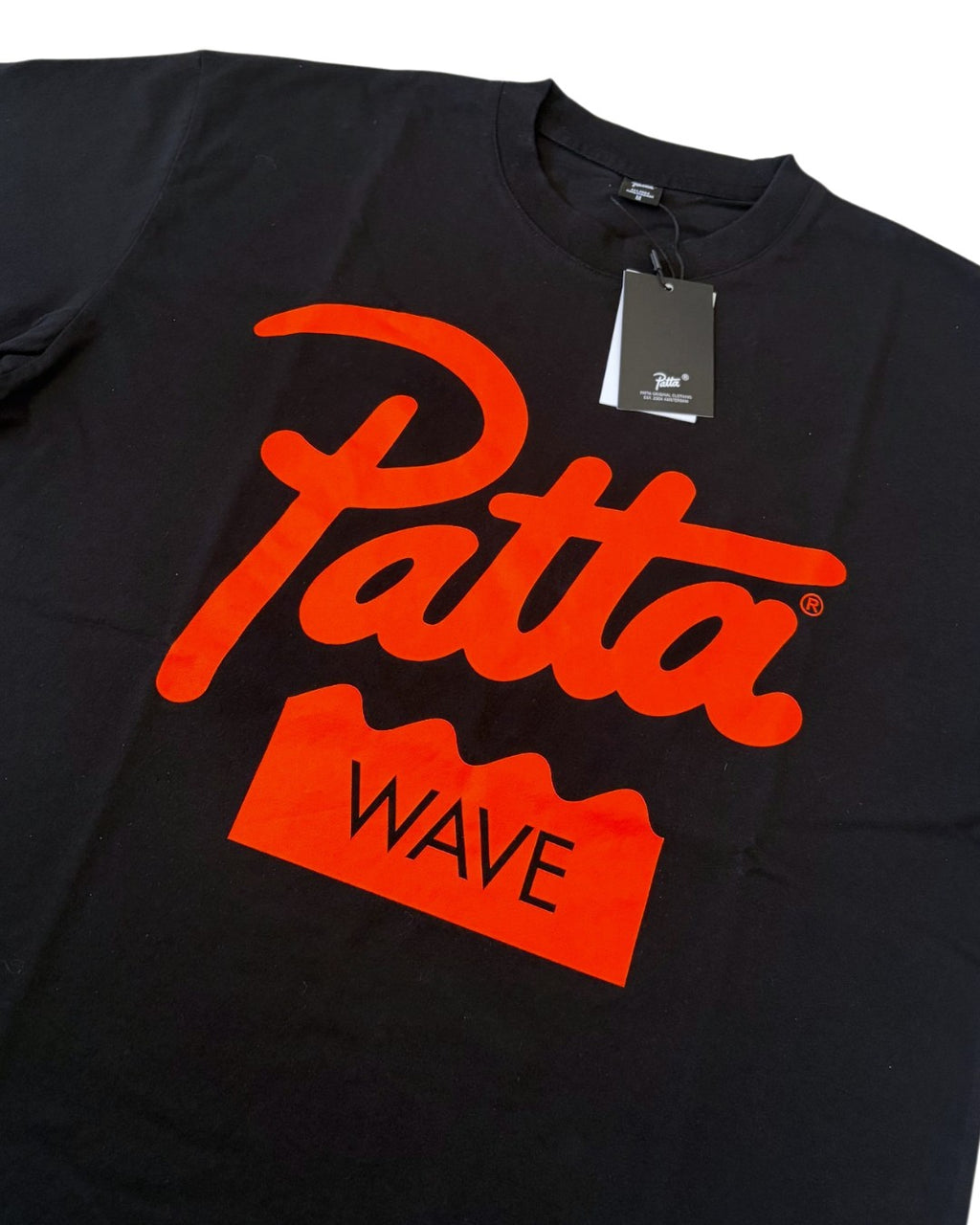 Patta x Nike Wave T-Shirt Black/Red S