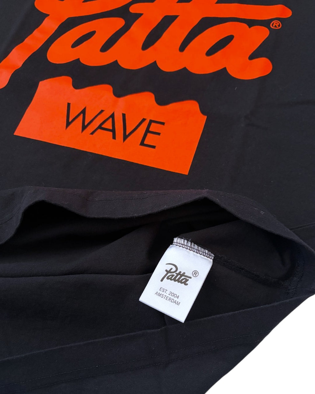 Patta x Nike Wave T-Shirt Black/Red S