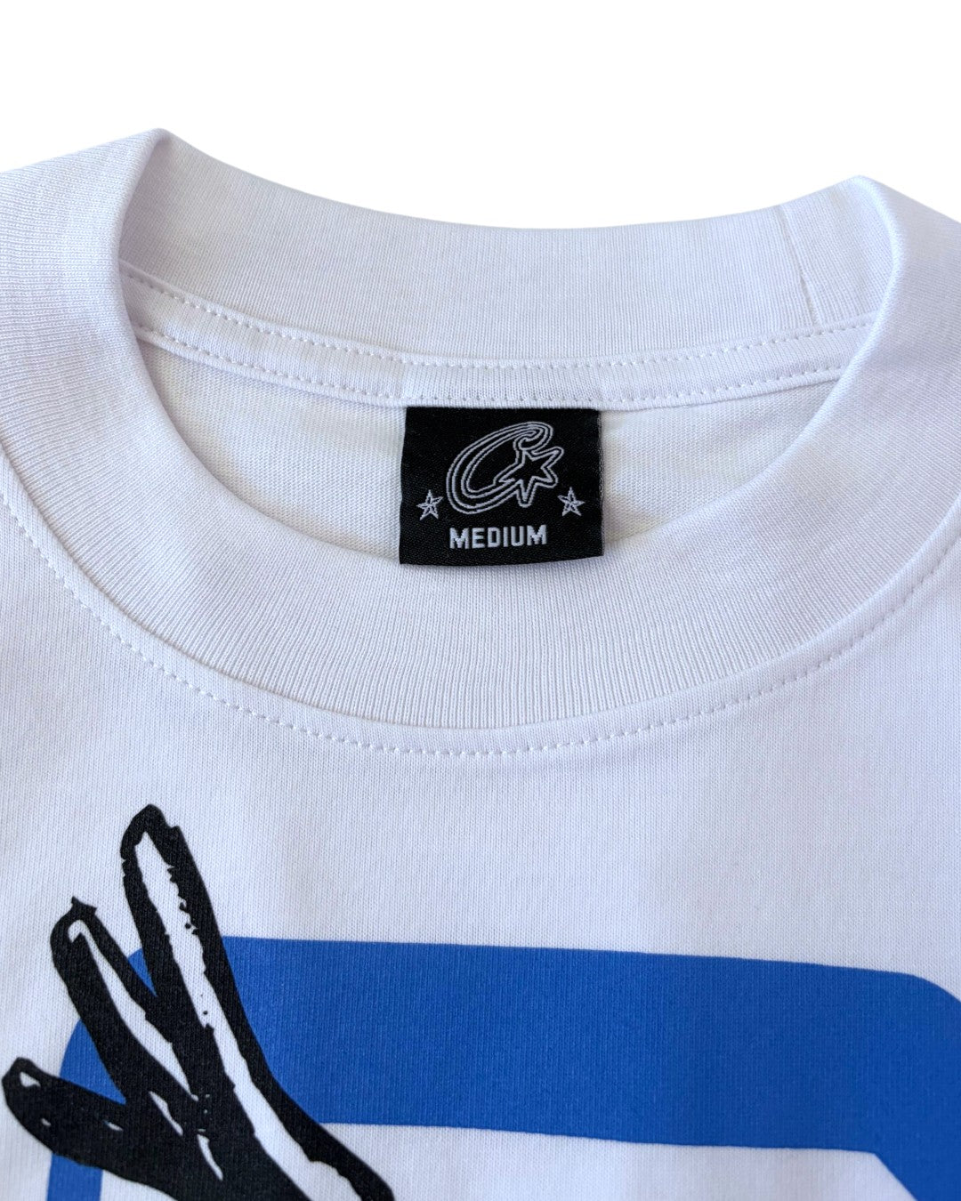 Corteiz x V.A.A. Virgil Abloh T-Shirt White/Blue M