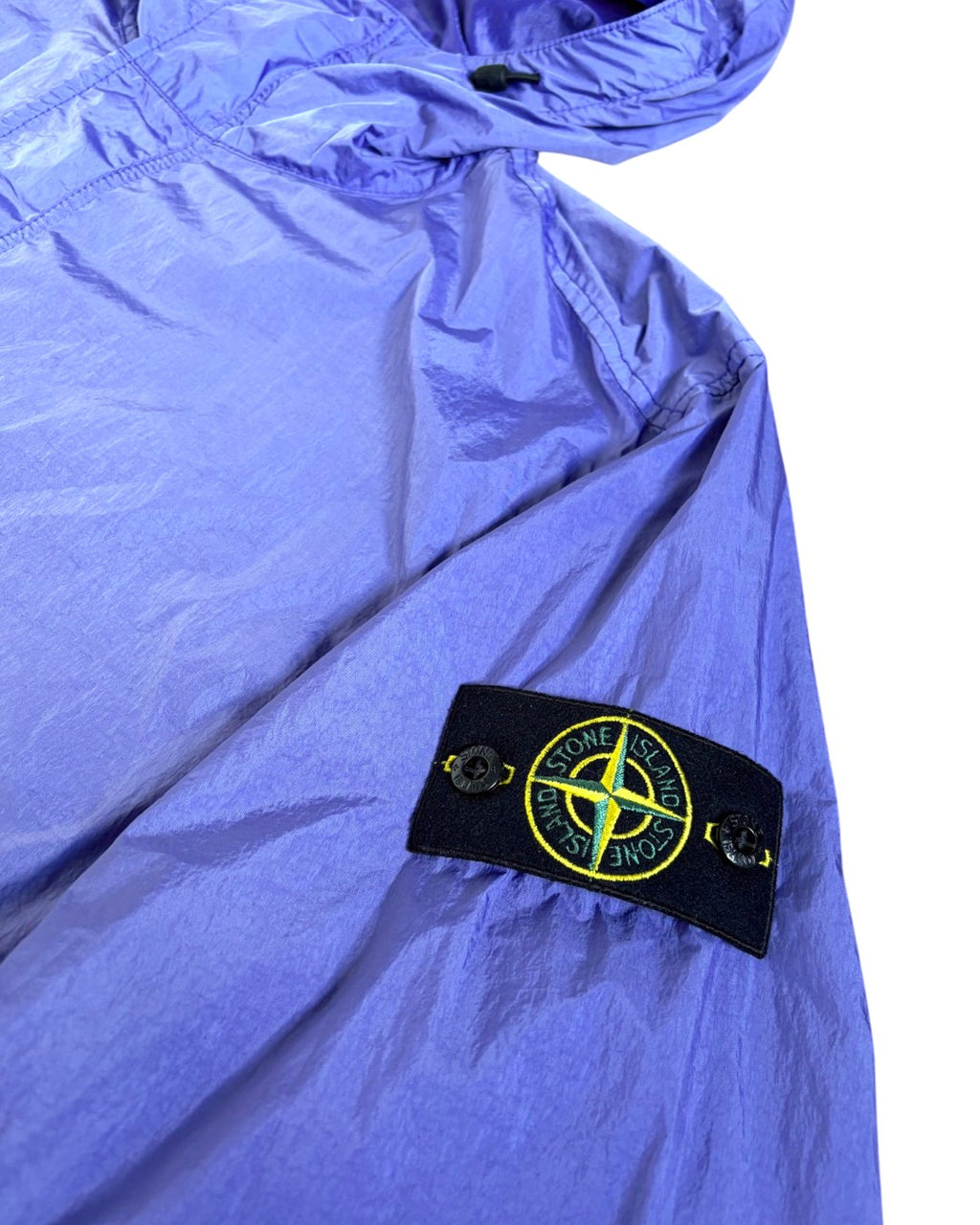 Stone Island Garment Dyed Crinkle Reps-NY Jacket Lavender L