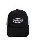Corteiz Alcatraz Premium Puff Trucker Cap Black/White One Size