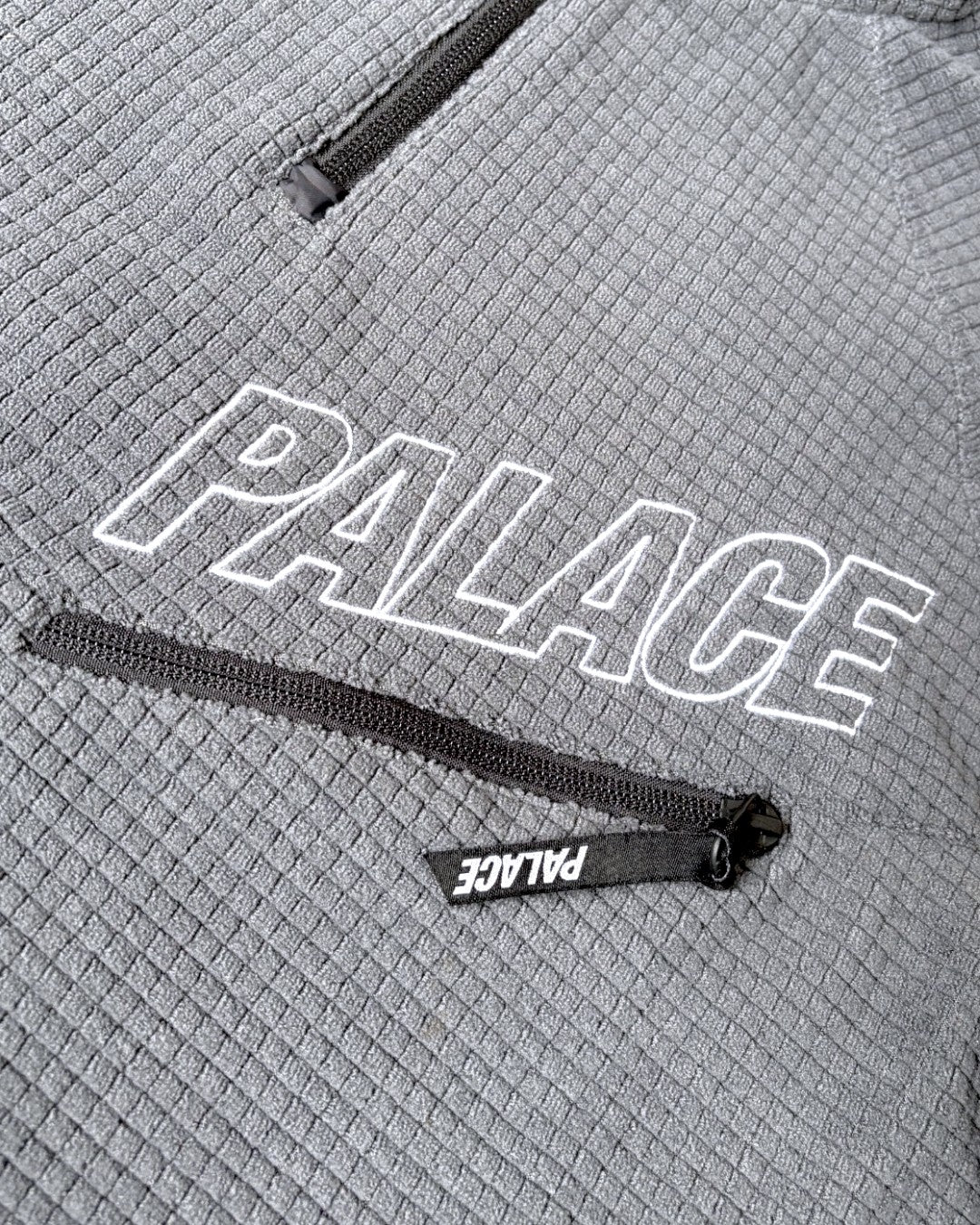Palace Polar Grid Reverse Jacket Black S