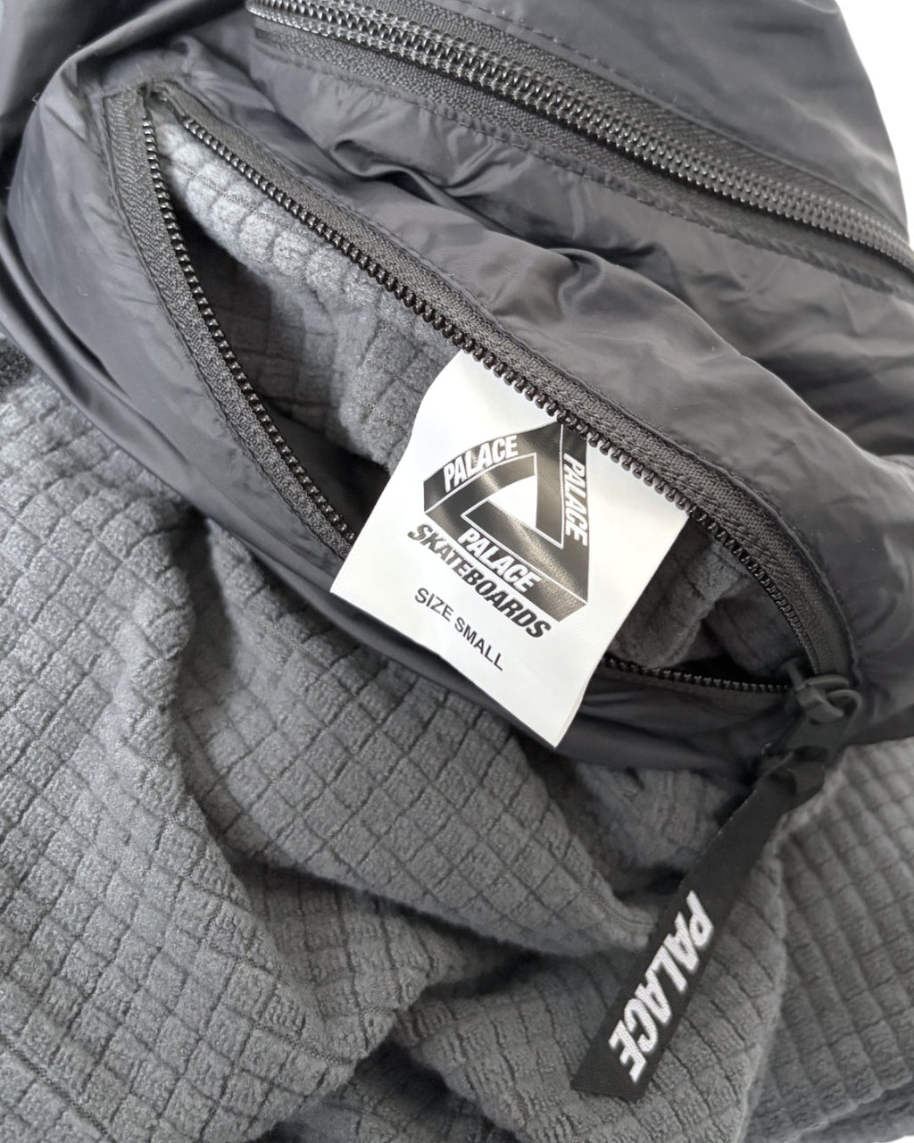 Palace Polar Grid Reverse Jacket Black S