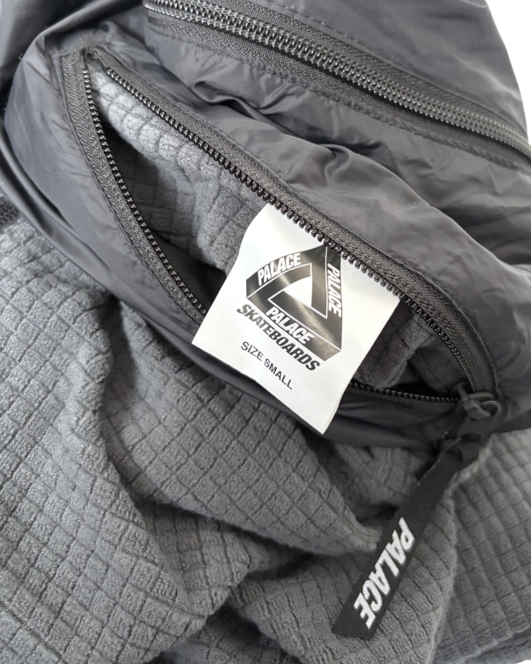 Palace Polar Grid Reverse Jacket Black S