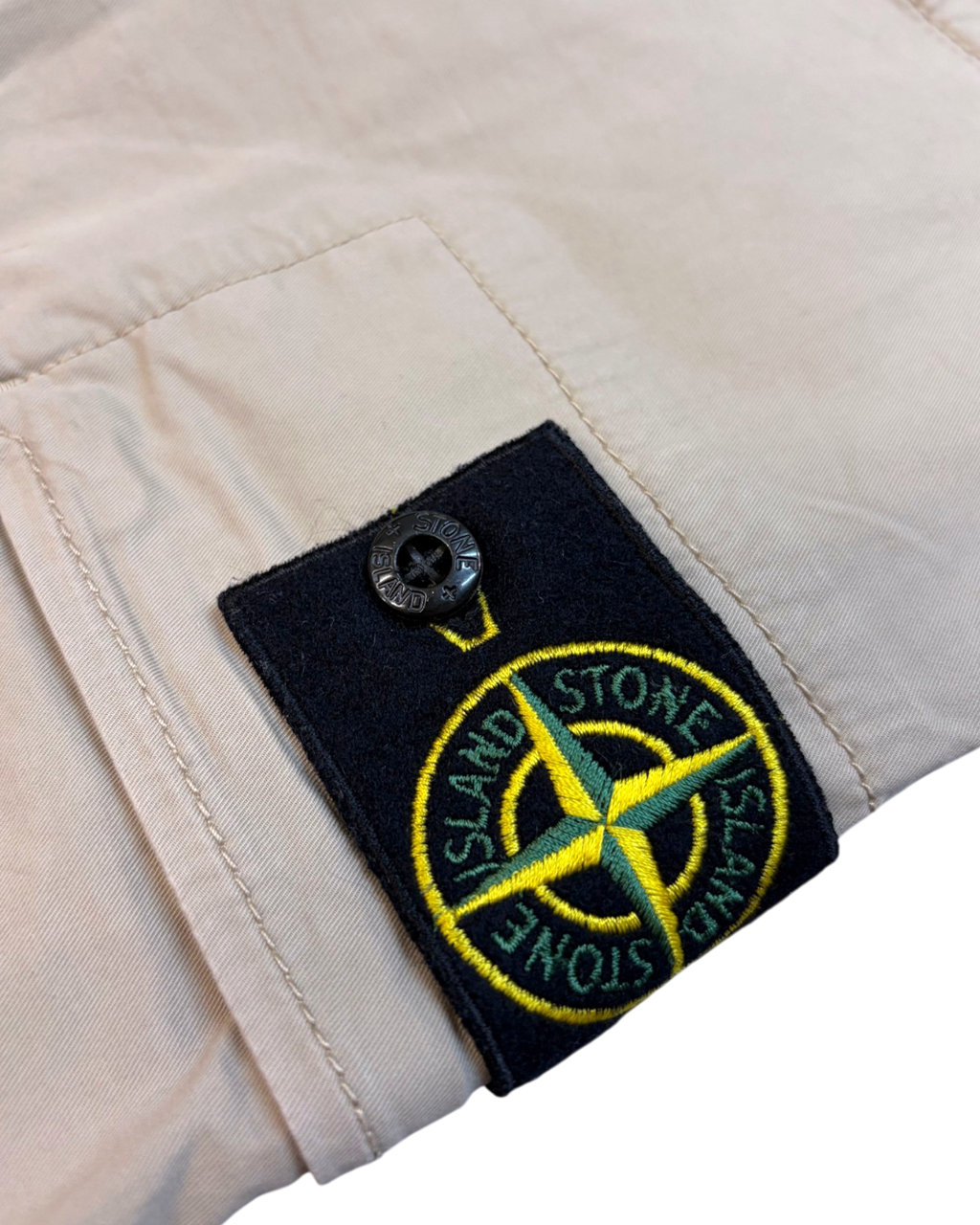 Stone Island Cotton Straight Fit Beige Cargo 34