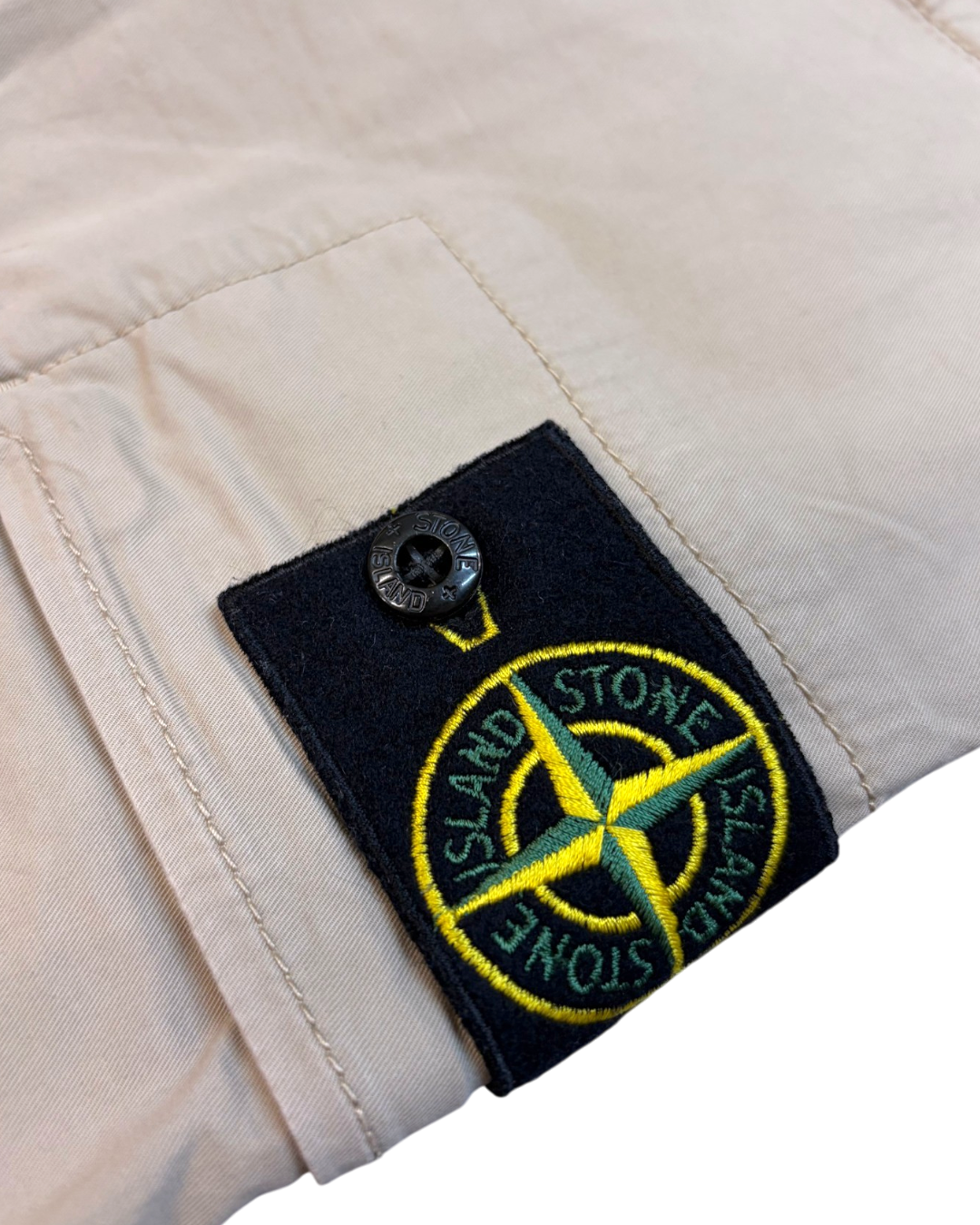 Stone Island Cotton Straight Fit Beige Cargo 34