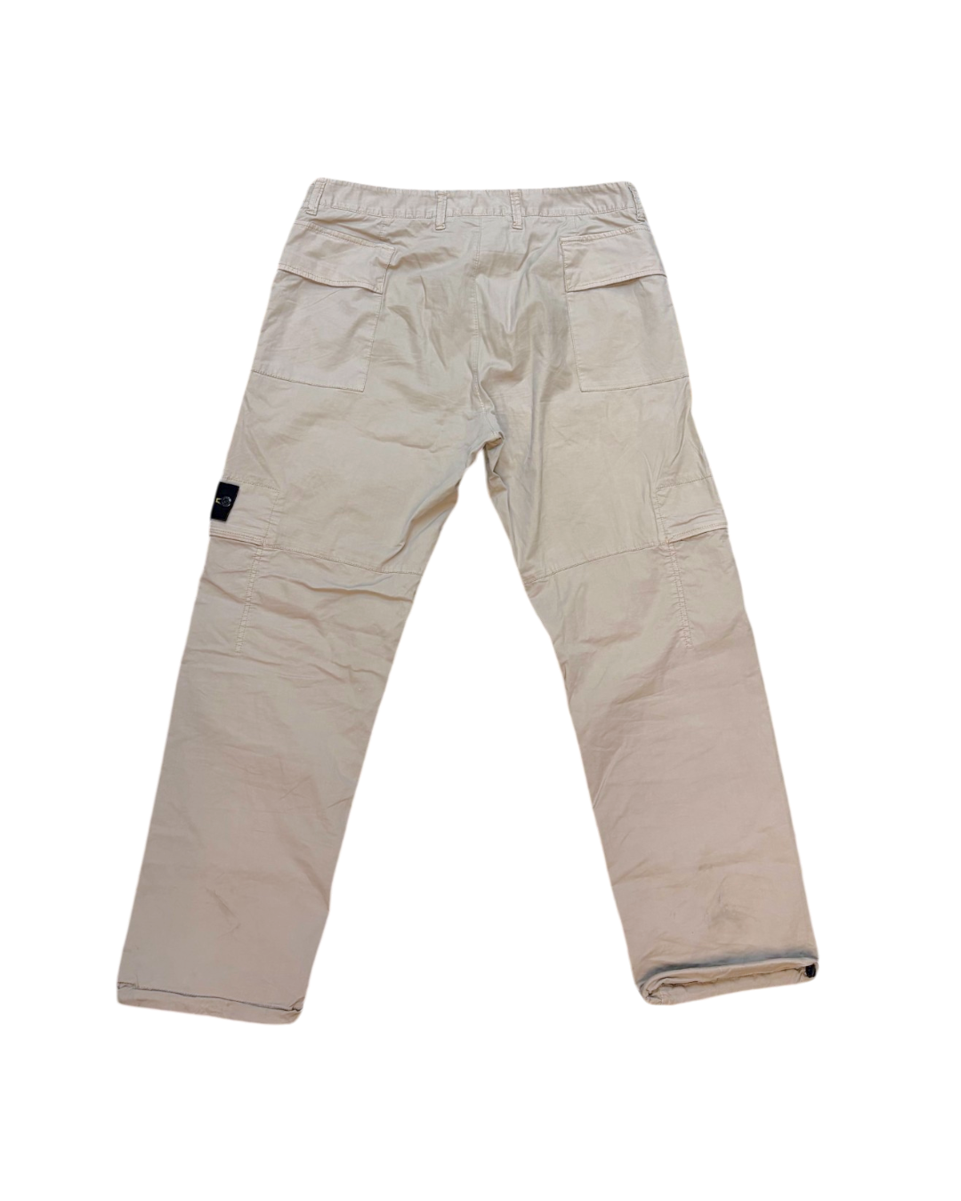 Stone Island Cotton Straight Fit Beige Cargo 34