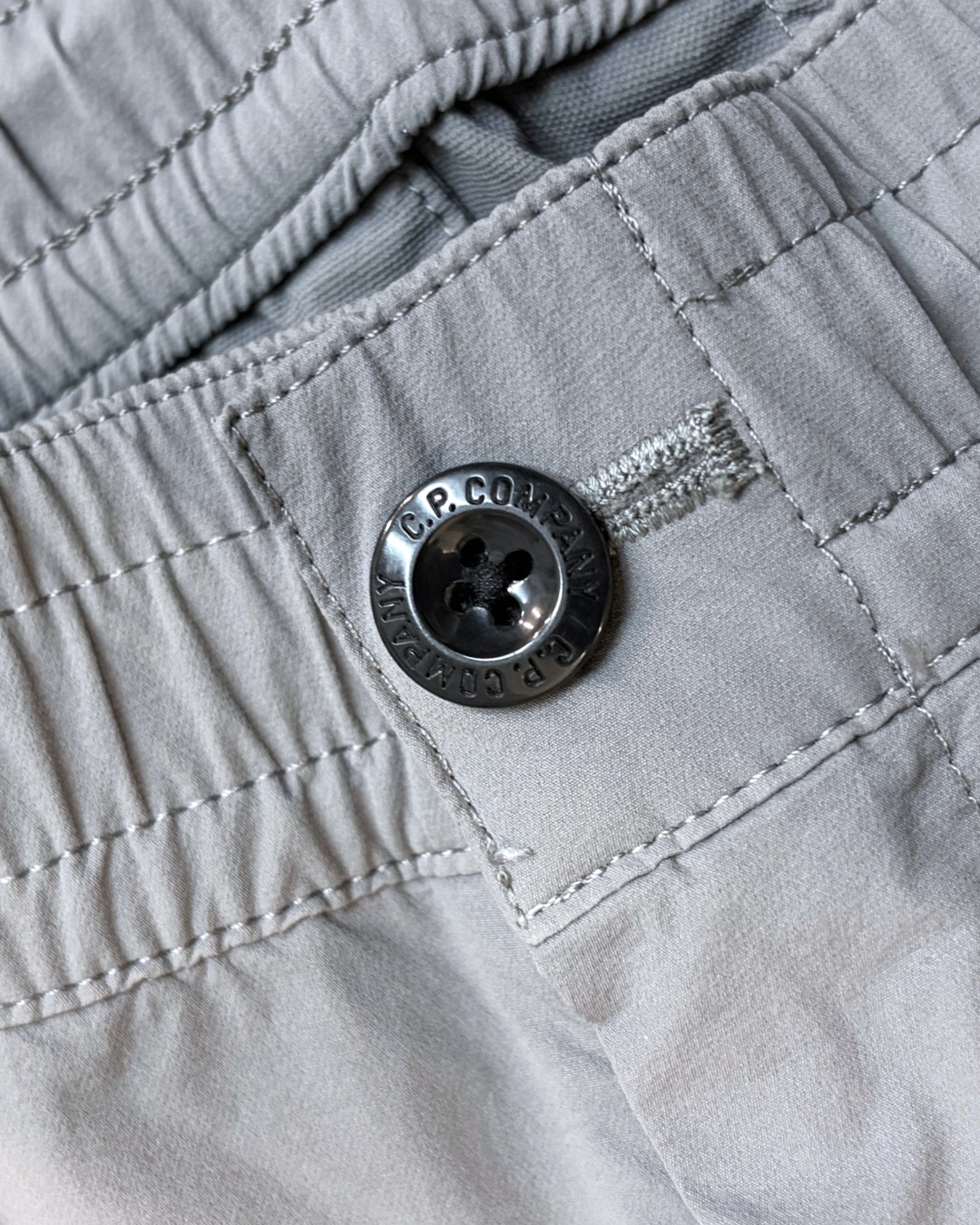 C.P. Company Nylon Grey Tapered Cargo 50