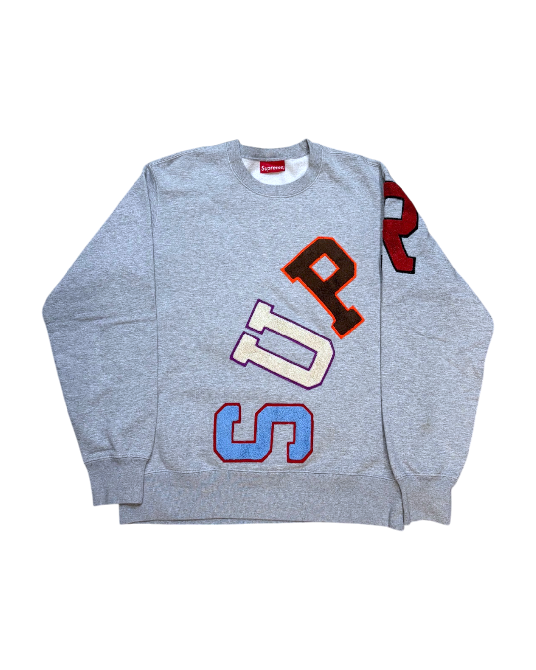 Supreme Big Arc Sweater Grey M