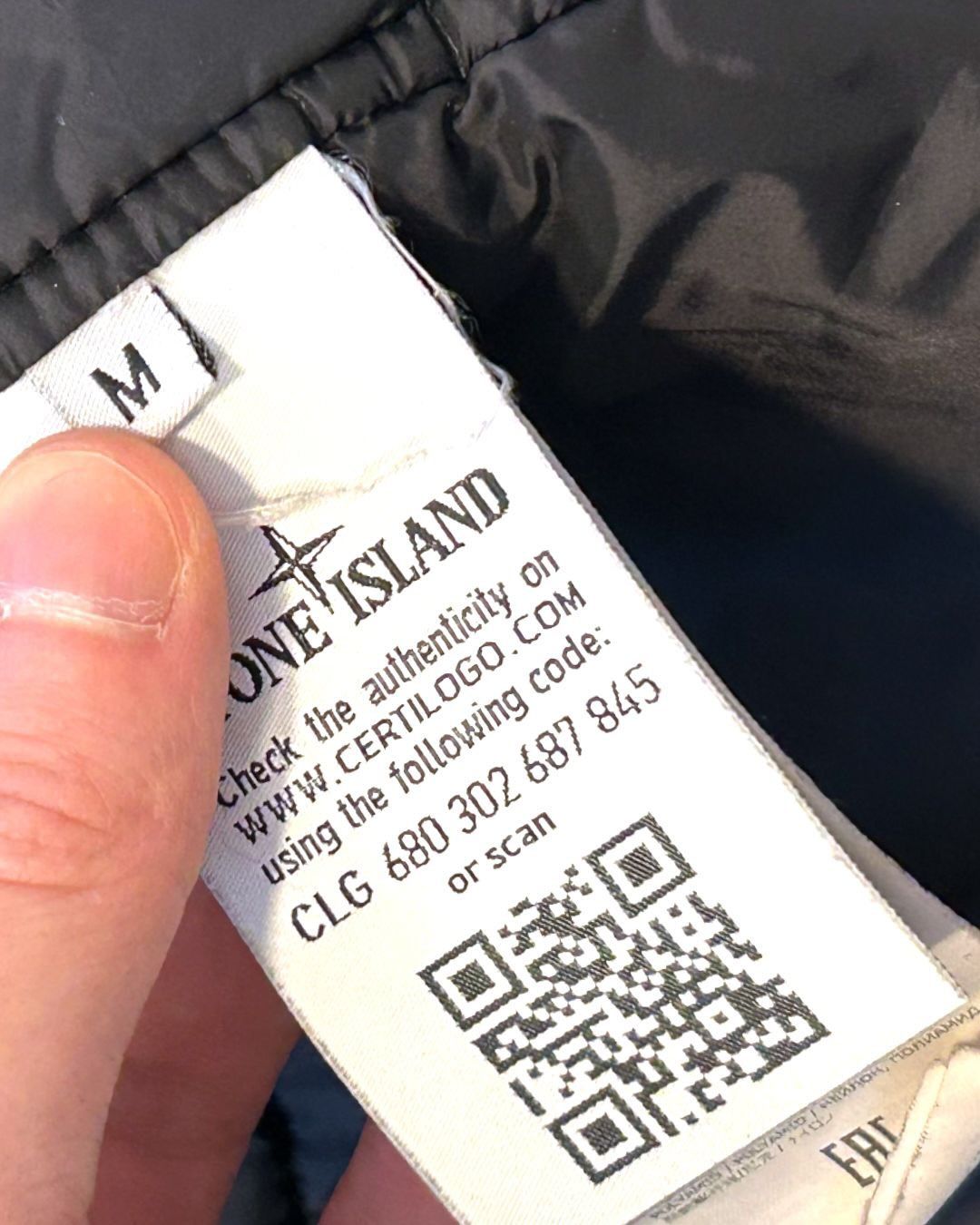 Stone Island Micro Reps With Primaloft Jacket Burgundy M